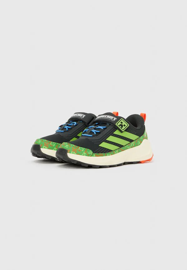 Походные ботинки trailmaker 2 унисекс Adidas Terrex, Carbon/Semi Lucid Lime/Semi Impact Orange — фото 2