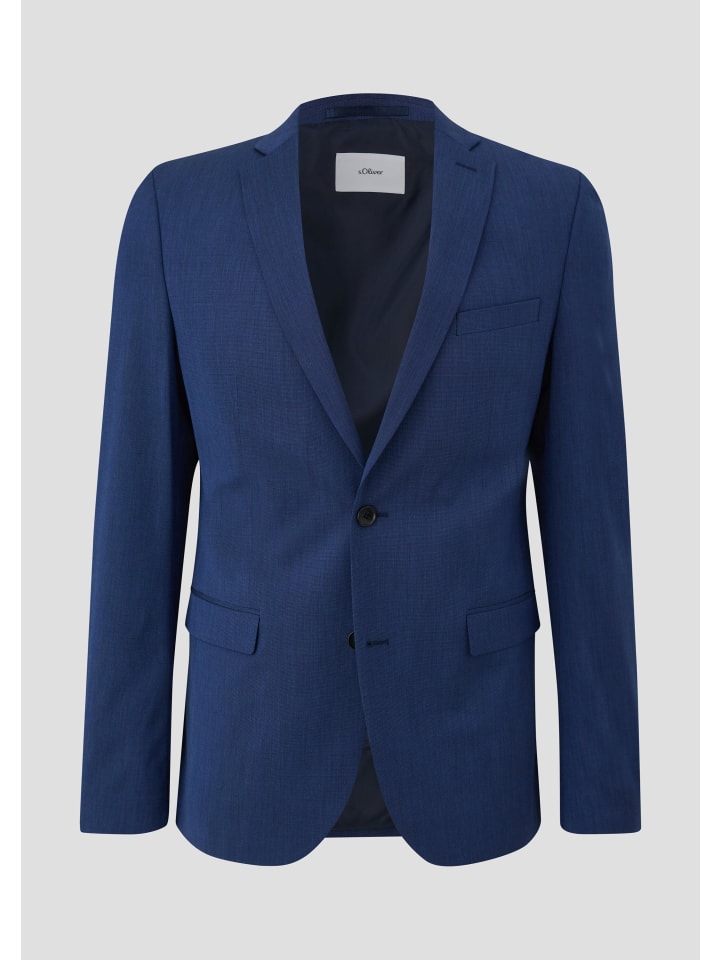 

s.Oliver Домашняя куртка S.OPURE, размер 56M1, цвет океанский синий