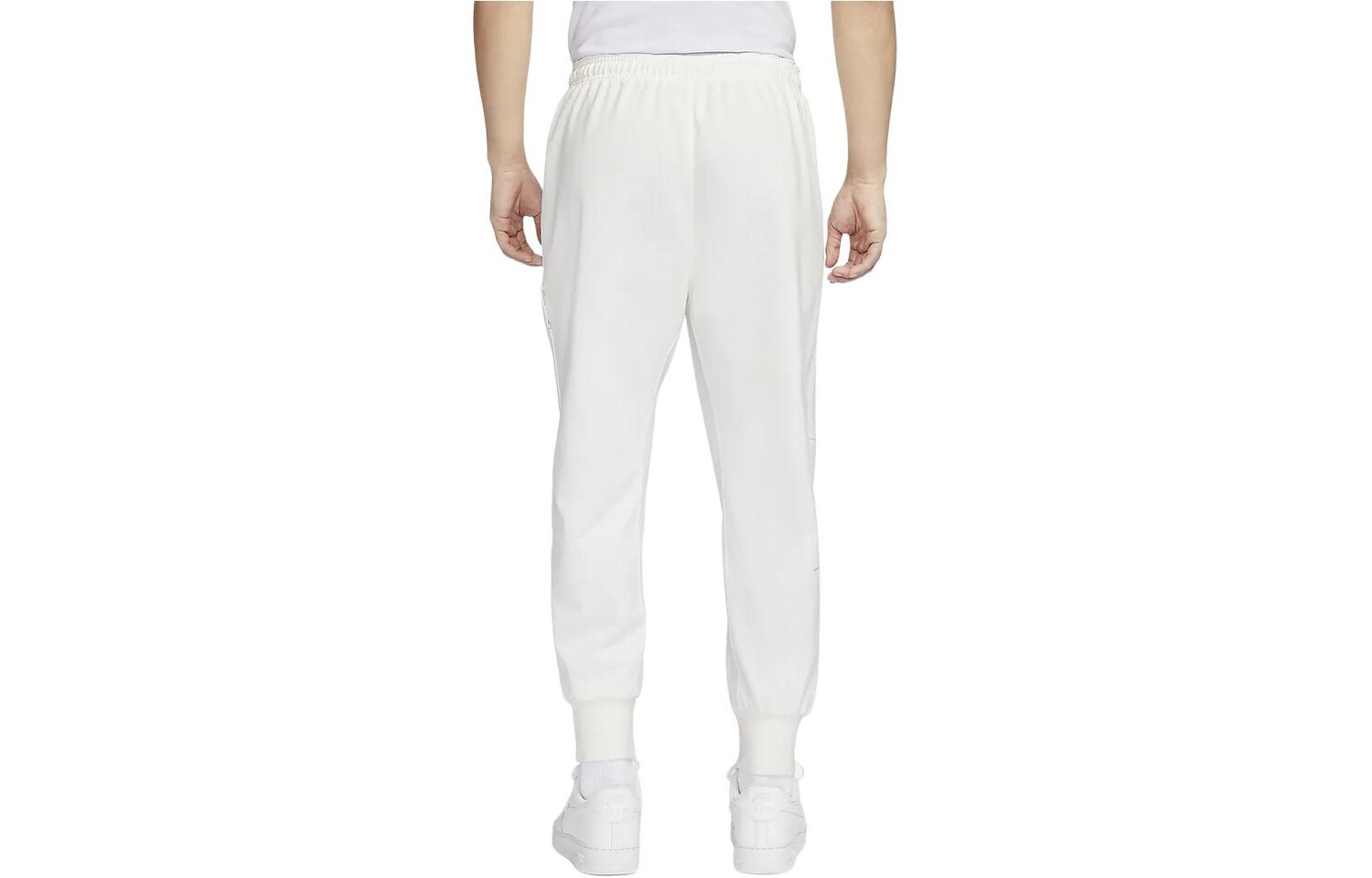Трикотажные спортивные штаны мужские Sail White Nike, белый — фото 2