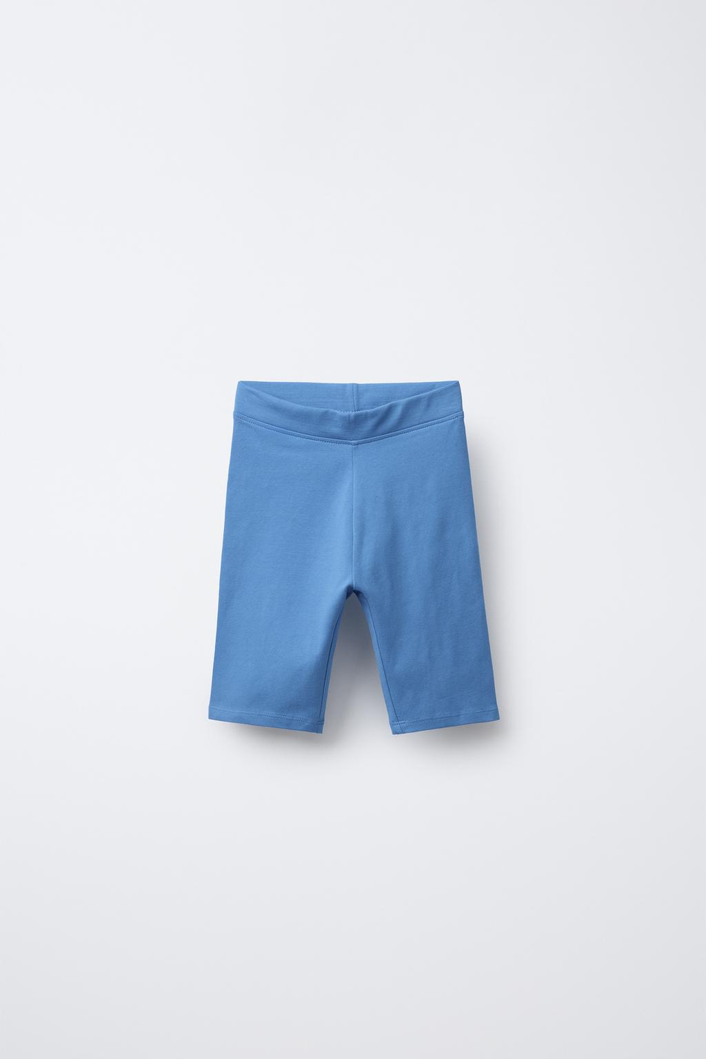 

Простые велосипедные леггинсы ZARA, цвет Bluish