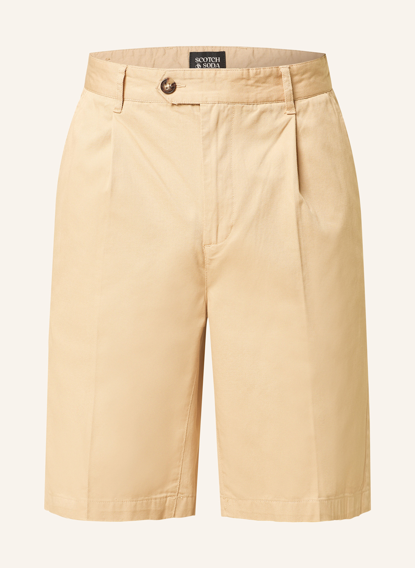 

Шорты чинос широкого кроя Scotch & Soda, бежевый