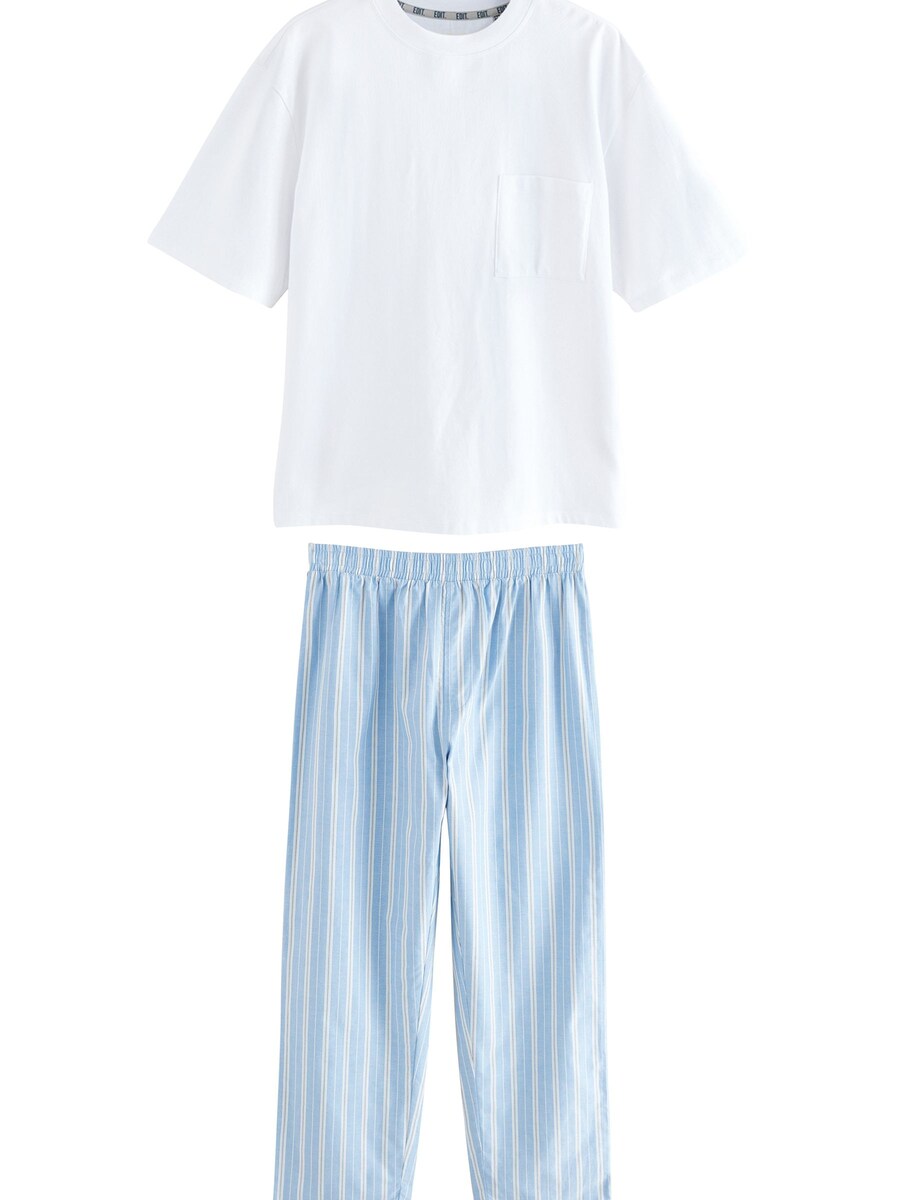 

Длинная пижама Next, цвет Blue/White