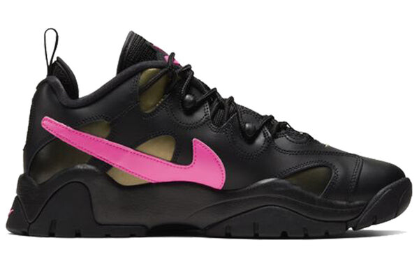Кроссовки воздушный заградительный огонь низкий qs Nike, черный — фото 2