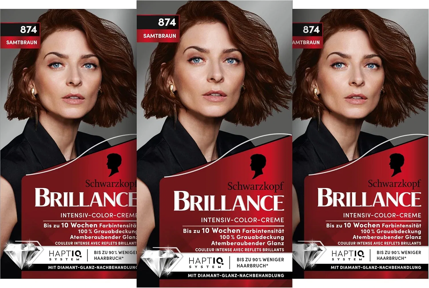 Интенсивная крем-краска для волос «Brillance Intensive Colour Cream» от Brillance Brillance