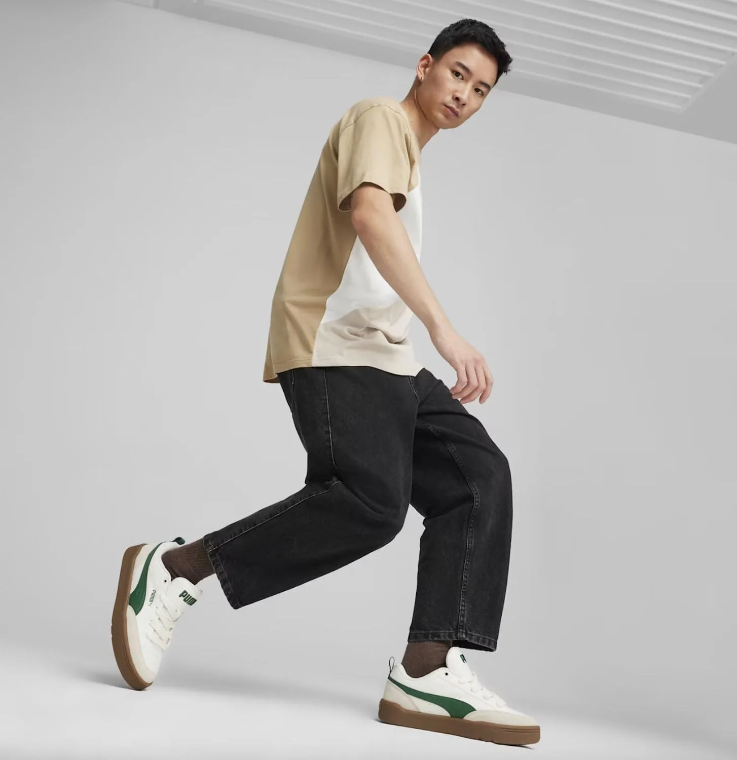 Мужские повседневные кроссовки Puma Park Lifestyle OG, белый — фото 3