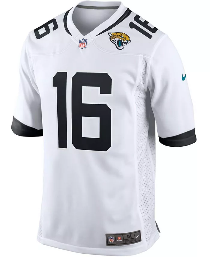 Мужская альтернативная игровая футболка Jacksonville Jaguars Тревора Лоуренса Nike, белый — фото 2