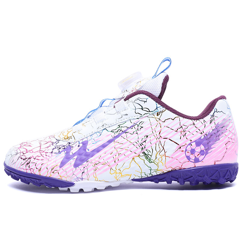 

Детские футбольные бутсы Kids Low-top Белые/фиолетовые Binary, фиолетовый
