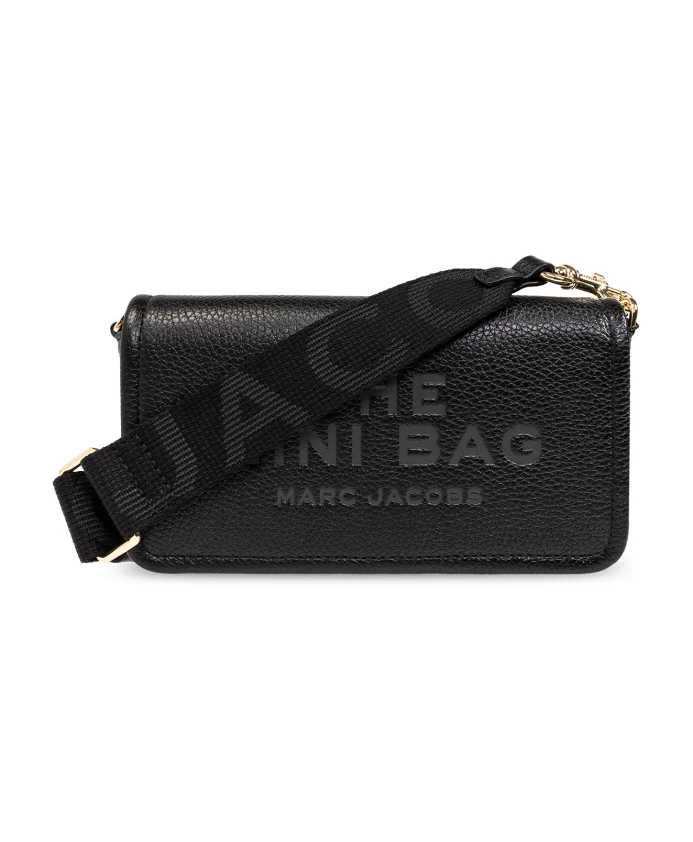 

Мини Сумка из кожаной сумки через плечо Marc Jacobs, черный