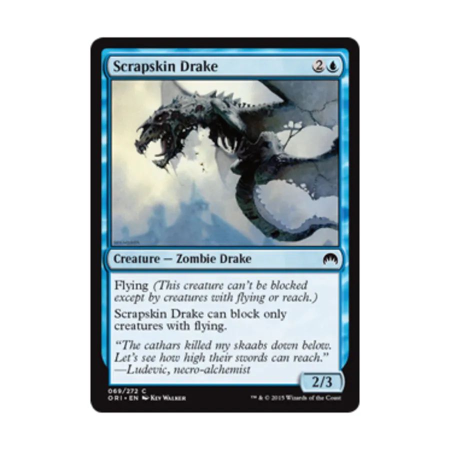 

CCG Лоскутный Дрейк (С) (Фольга), MTG - Magic Origins