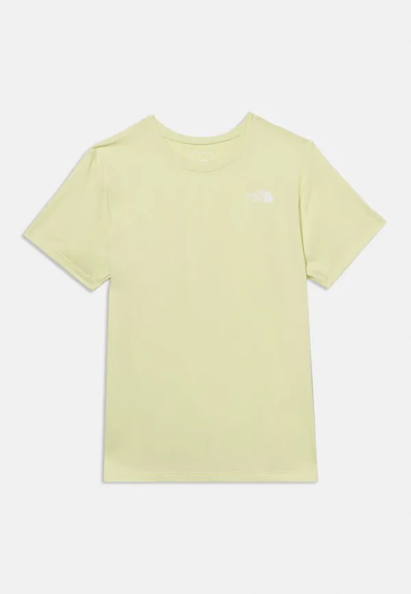 Футболка унисекс flex tee, базовая футболка The North Face, Lemon Mist — фото 3