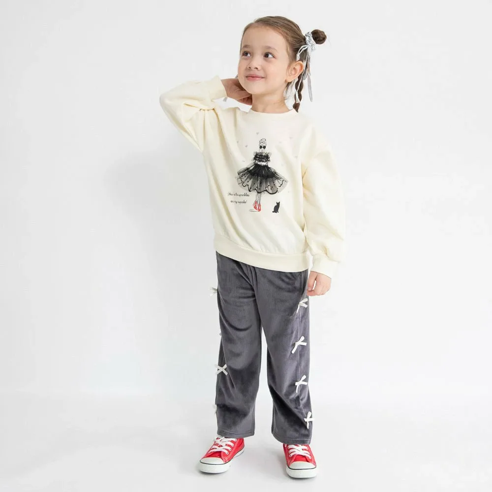 Брюки с флисовой подкладкой и боковой лентой Branshes, цвет Charcoal Gray — фото 4
