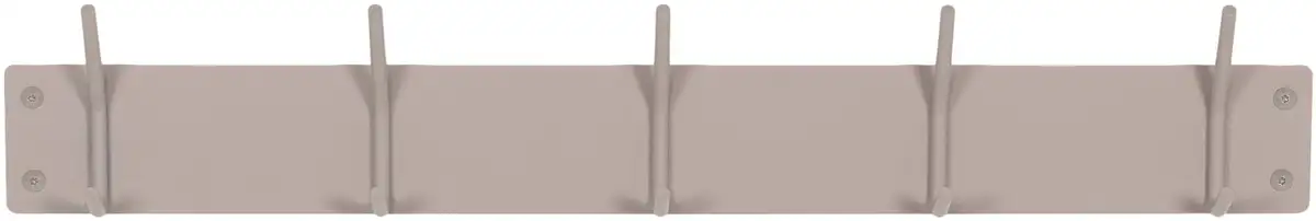 

Крючок Spinder Design, металл, неподвластный времени дизайн, 5 крючков, ширина 70 см 70х12х6 см, цвет Silky Taupe