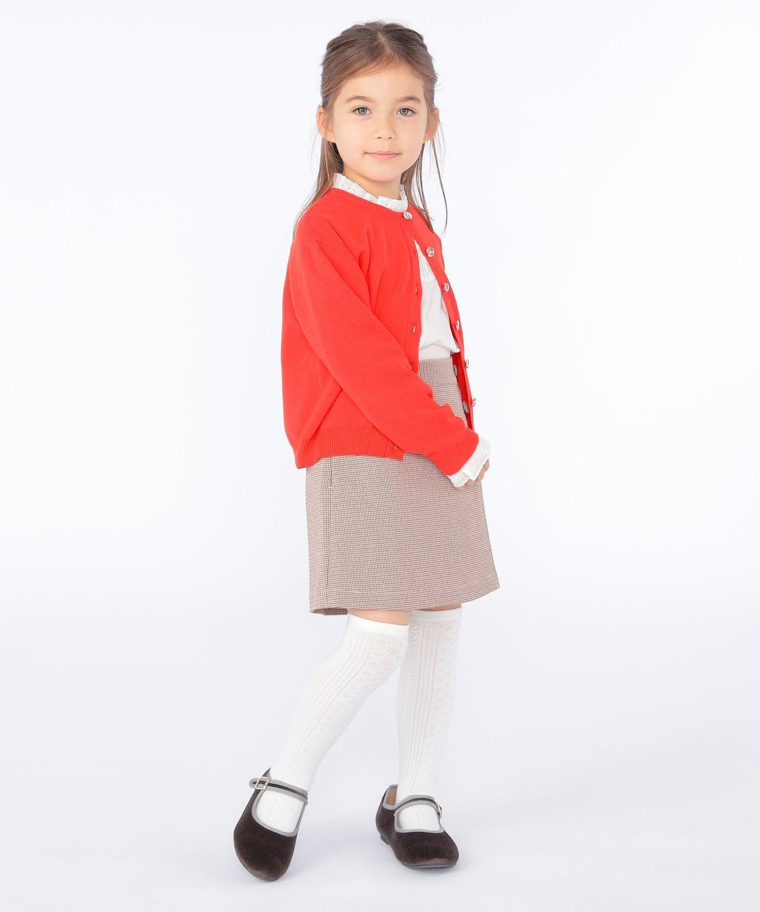 Детские шорты: 100–130 см / Брюки-кюлоты с запахом SHIPS KIDS, Orange — фото 4