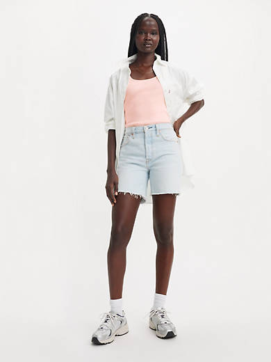 

Женские шорты 501 до середины бедра Levi's, цвет Practice Match - Light Wash
