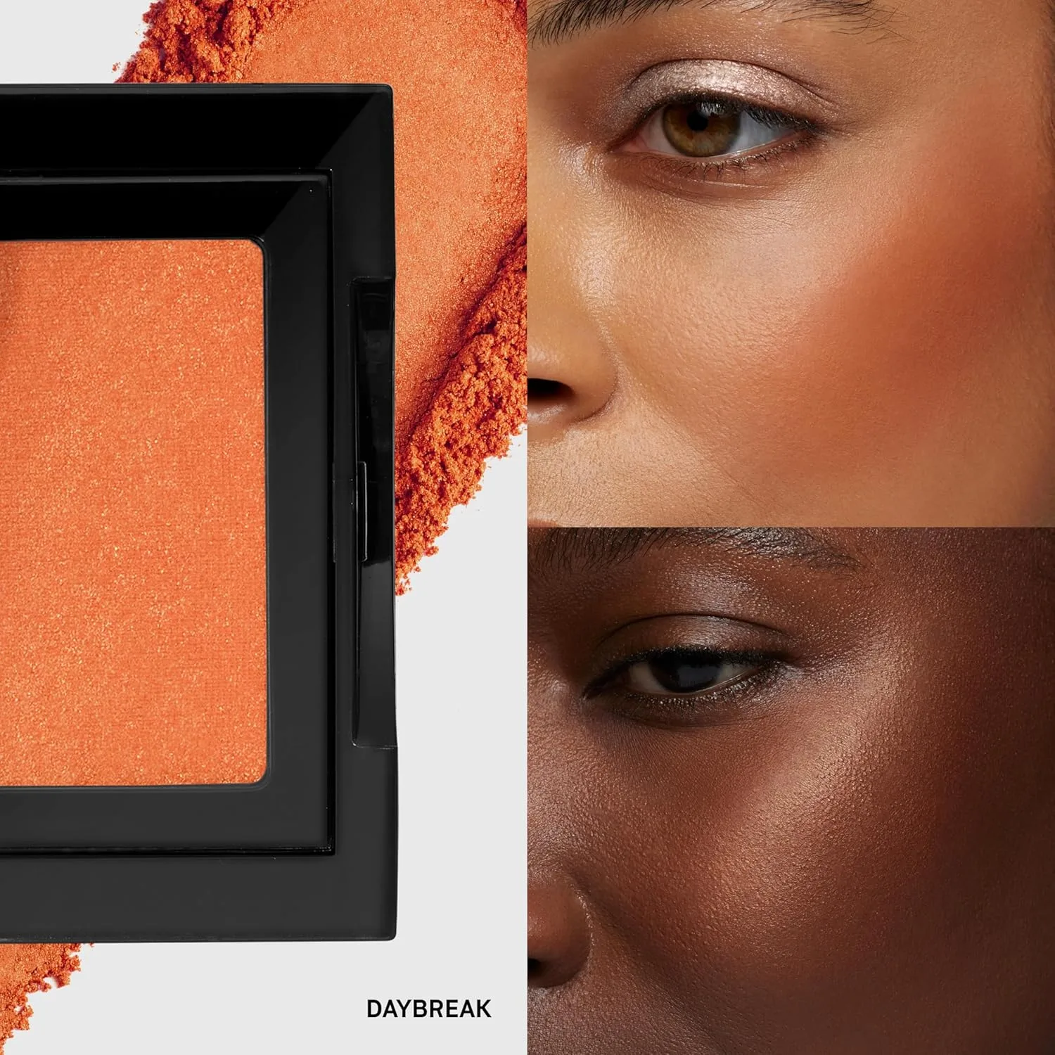 Румяна Bobbi Brown | Натуральные пудровые румяна с возможностью наслаивания для шелковисто-мягкого покрытия, 0,12 унции, 02 Daybreak (Burnt Orange with gold shimmer) — фото 2