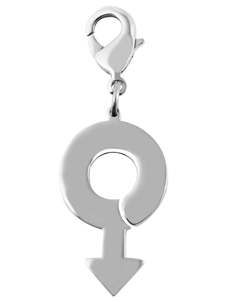 

Adeliás Универсальный кулон - подвеска-шарм из нержавеющей стали серебристого цвета
