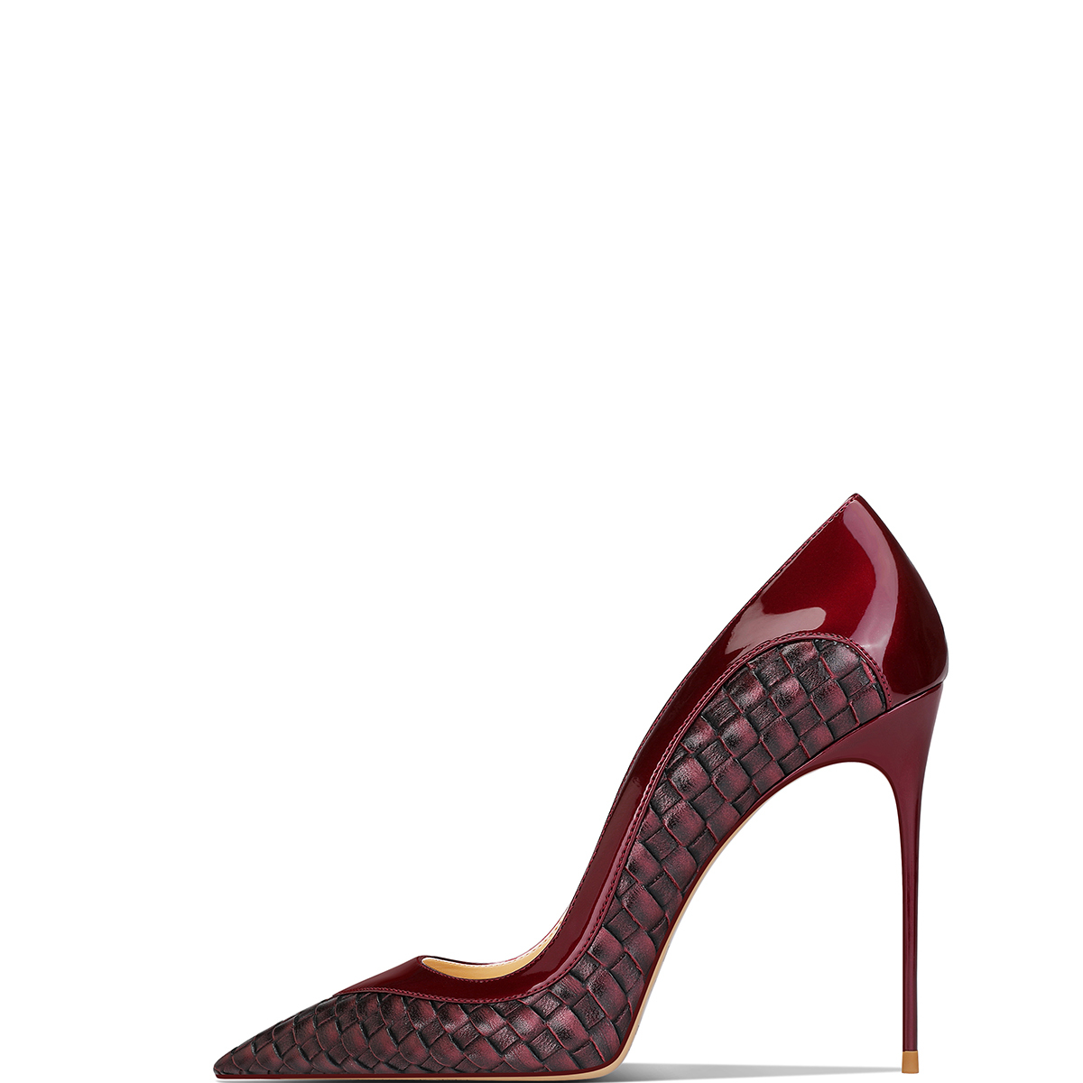 

Мужские туфли на тонком каблуке и высоком каблуке YUTIANAI, Burgundy 8Cm