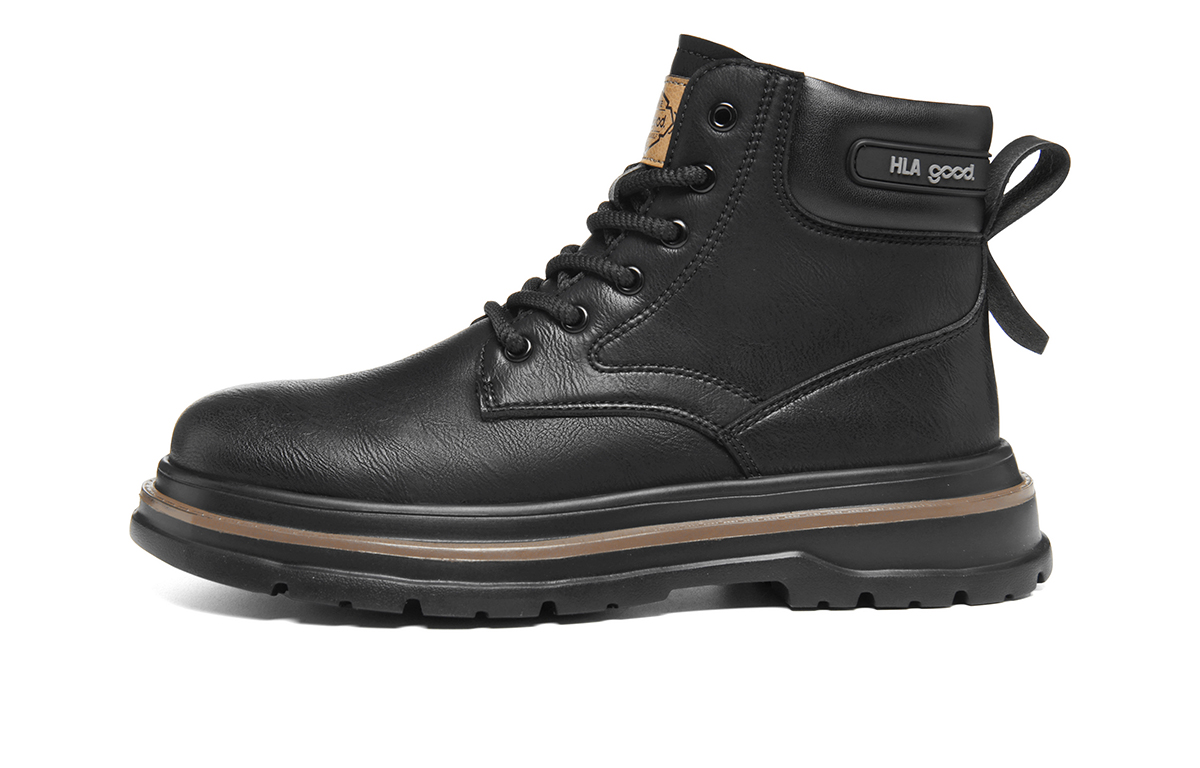 

Короткие мужские ботинки Martin 4,5 см HLA, Black