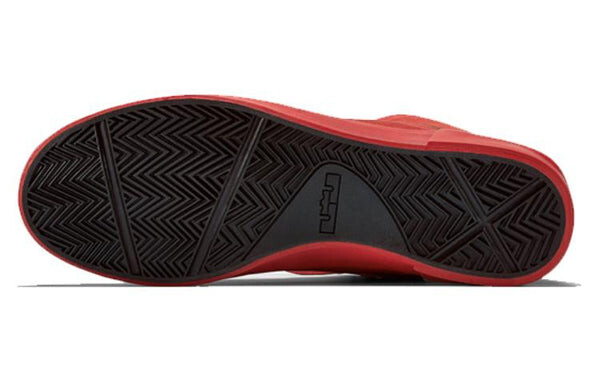 Кроссовки lebron 12 спортивная одежда образ жизни qs Nike, красный — фото 4