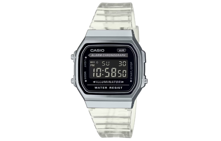 

CASIO Часы унисекс VINTAGE Series 36,3 мм, черные, A168XES-1B