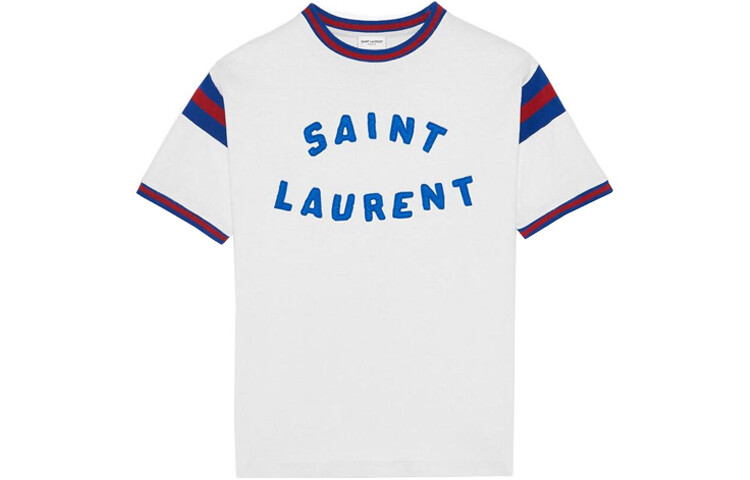 

Футболка мужская белая Saint Laurent, белый
