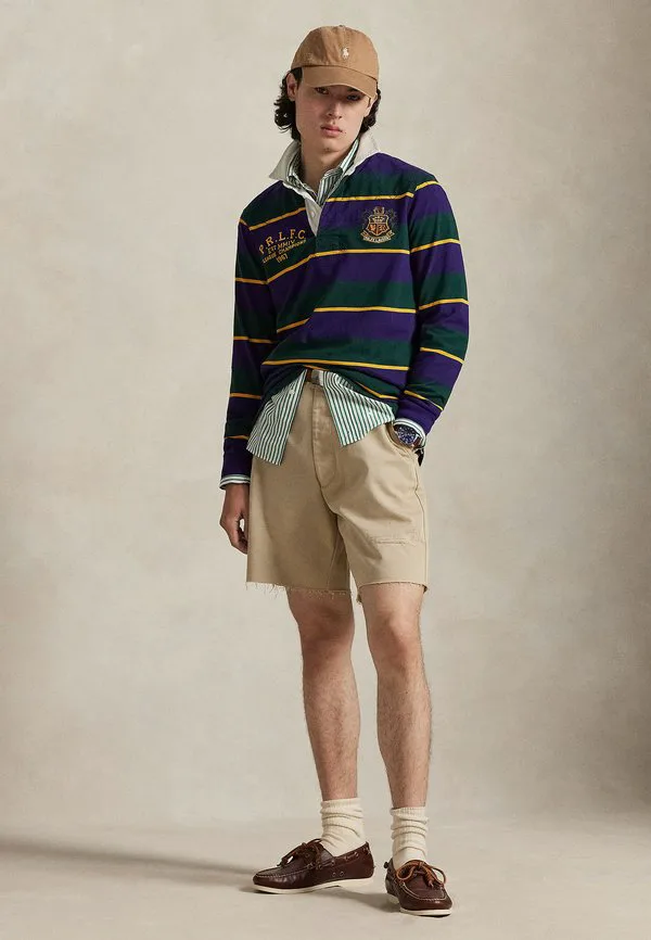 Классическая вышитая рубашка-поло для регби Polo Ralph Lauren — фото 2