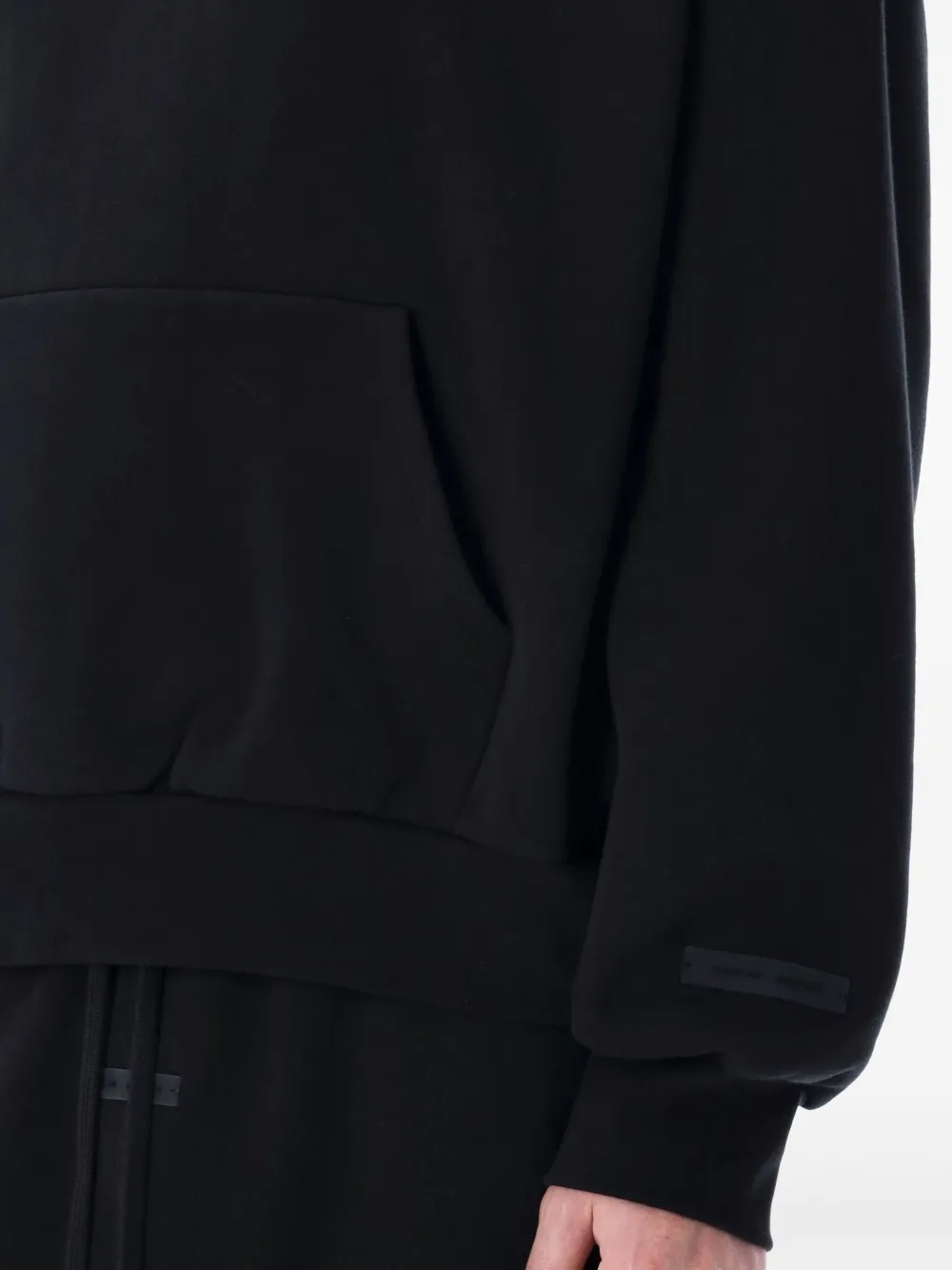 Флисовое худи FEAR OF GOD ESSENTIALS, черный — фото 3