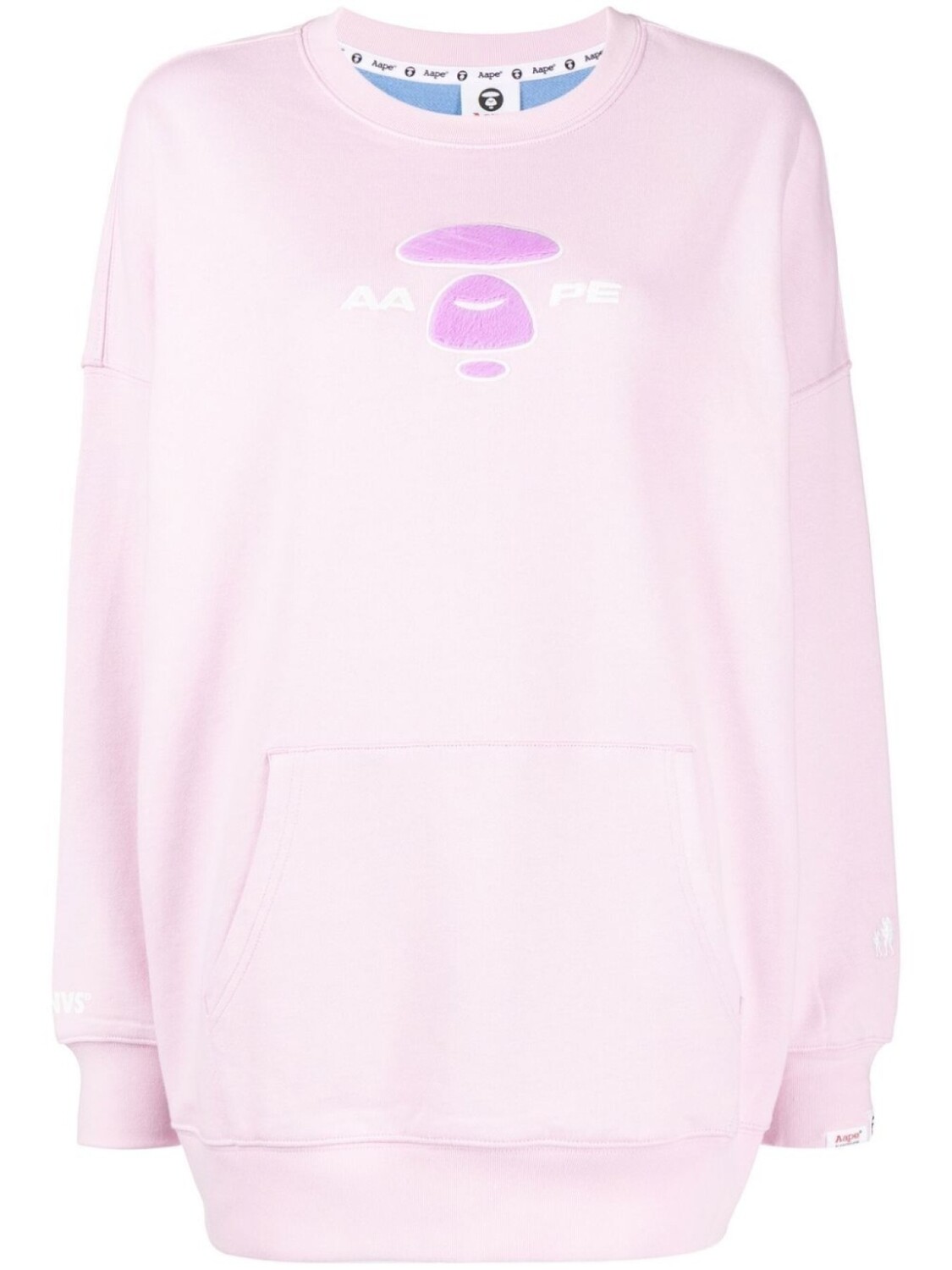 

Толстовка с логотипом AAPE BY *A BATHING APE, фиолетовый