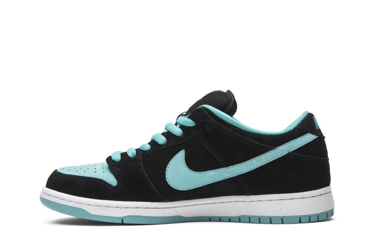 Кроссовки Nike Dunk Low Pro SB 'Clear Jade', черный — фото 3