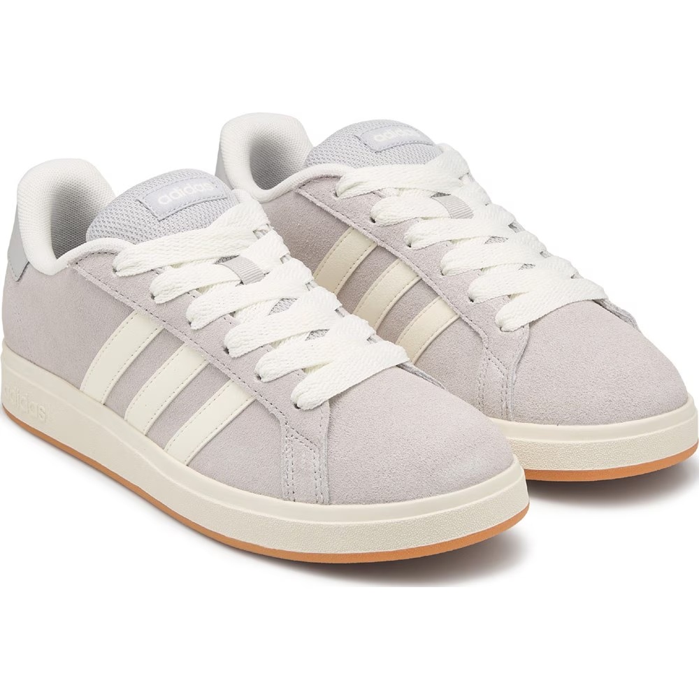 

Детские кроссовки grand court 00s для малышей/подростков Adidas, grey/white/gum