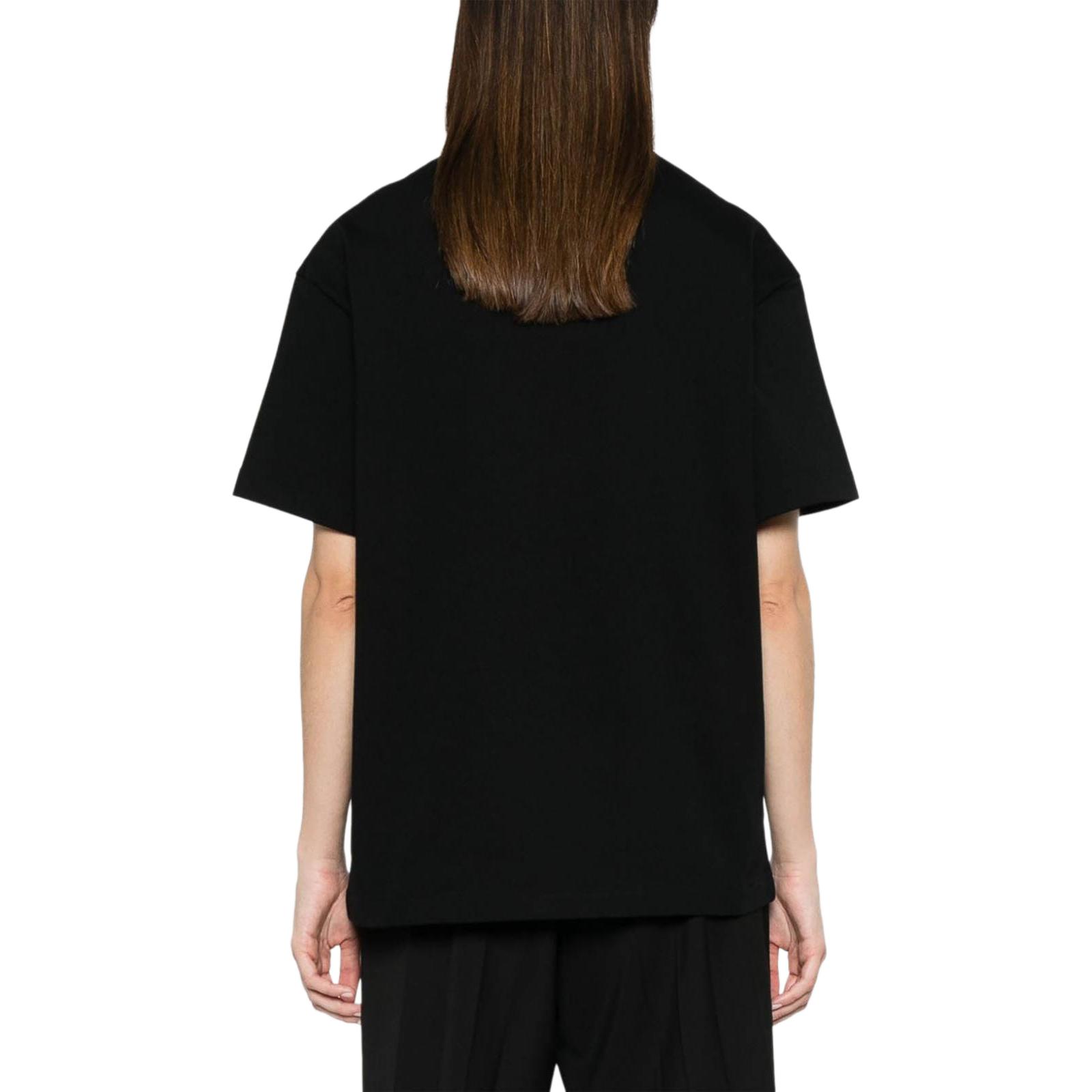 Футболка женская черная JIL SANDER — фото 4
