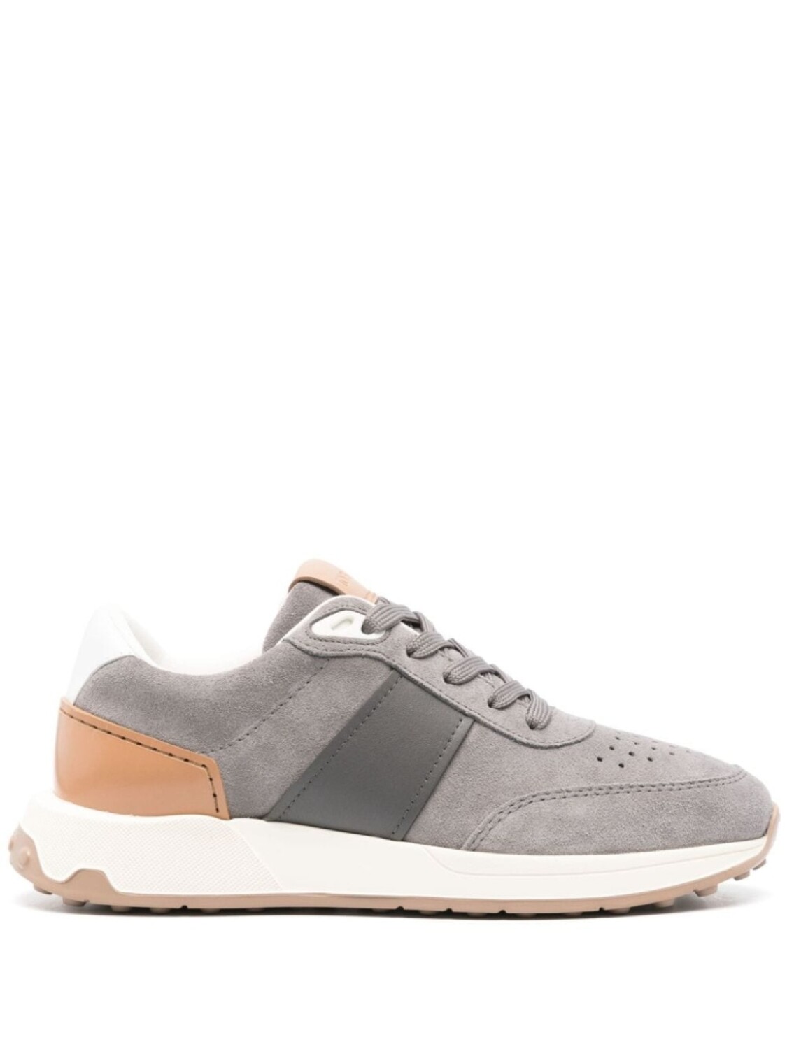 

Кроссовки Tod's With Inserts, серый/бежевый