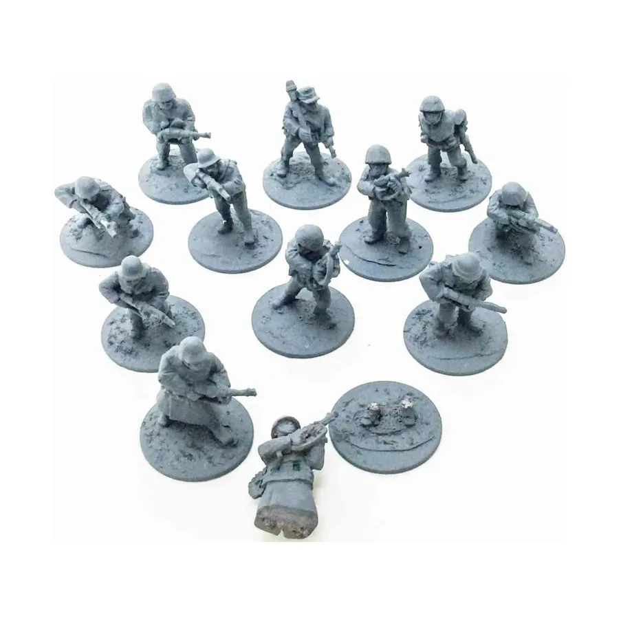 

Коллекция немецкой пехоты № 4, Miscellaneous Historical Miniatures- WWII - Loose Miniatures (28mm) (Unidentifiable Manufacturer)