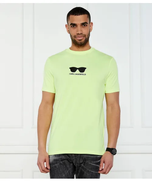 

Футболка Regular fit Karl Lagerfeld, зеленый