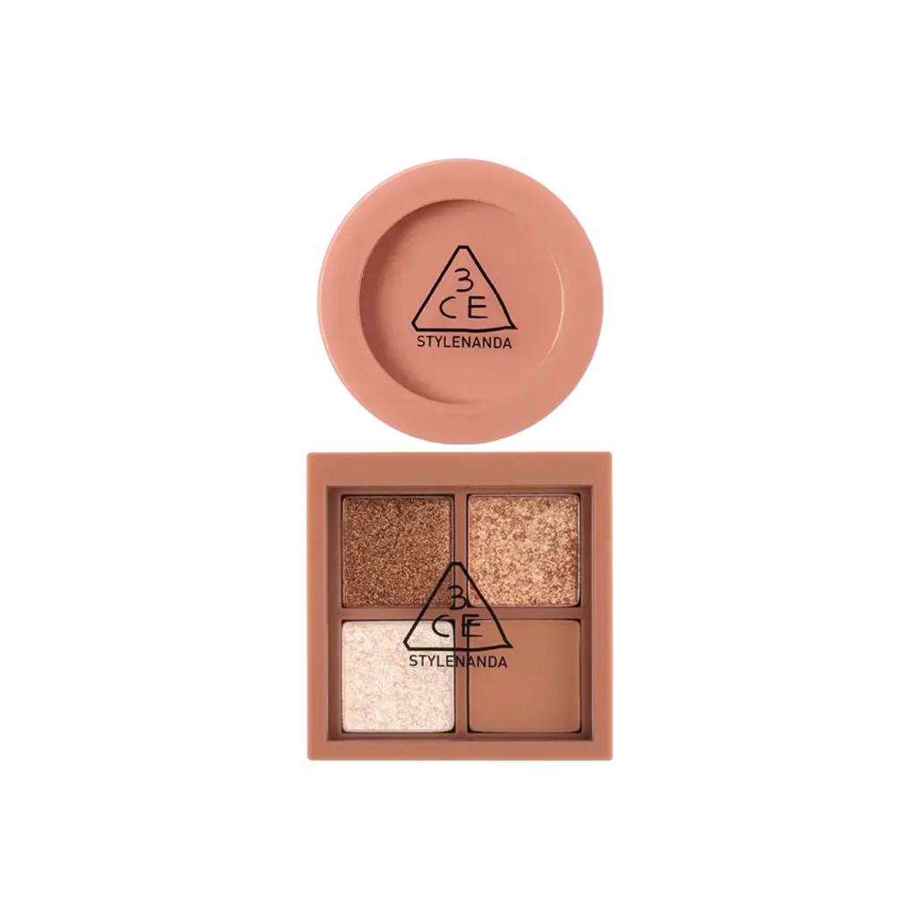 

Тени для век и румяна, 4 оттенка, легко растушевываются, выравнивают тон лица, набор из 2 предметов 3CE