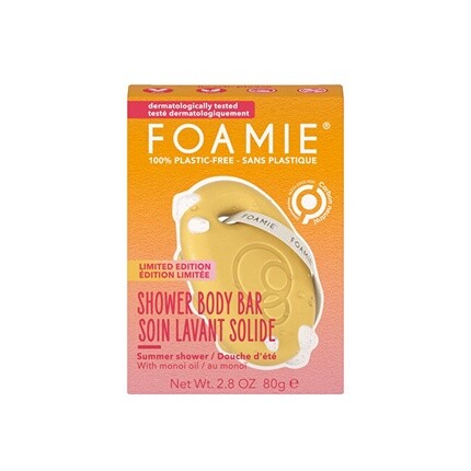 

Solid Shower Care Beach Please (батончик для душа) 80г Foamie