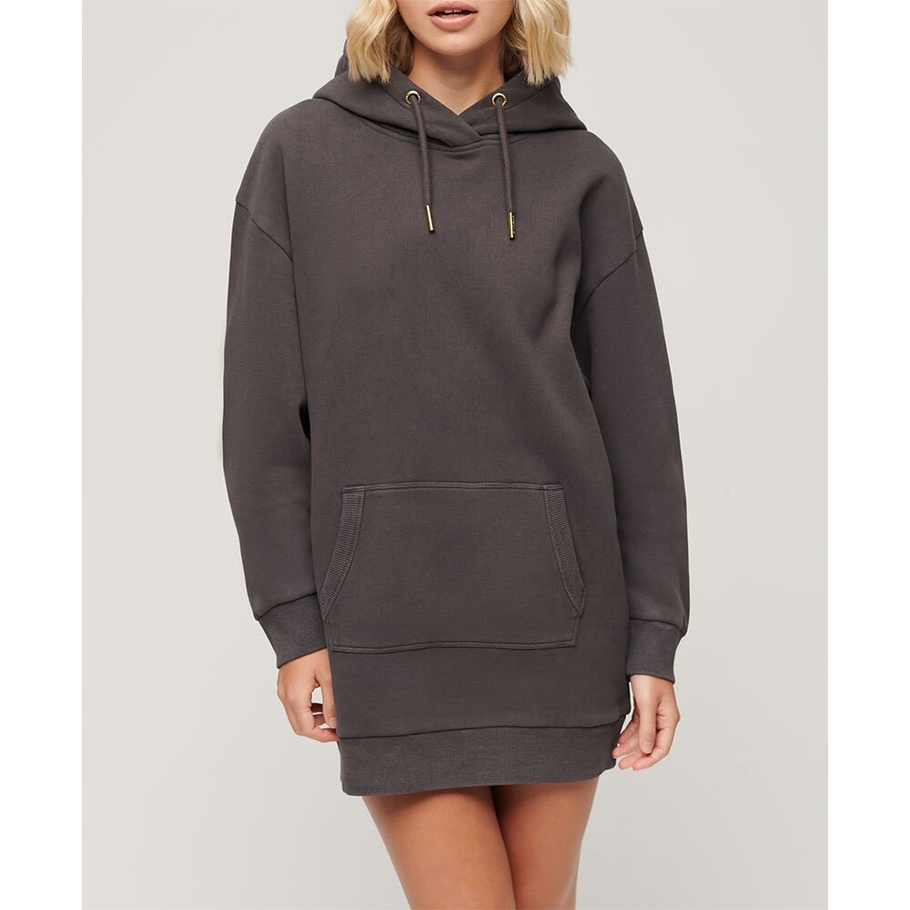

Платье Superdry Tattoo Rhinestone Long Sleeve, серый