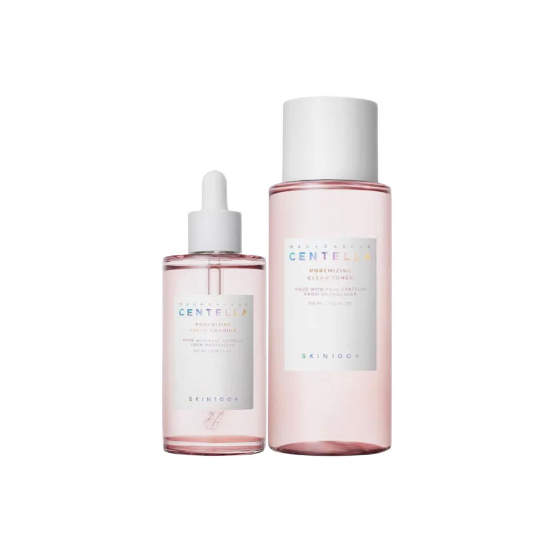 SKIN1004 Набор для ухода за кожей Rose Salt Serums с увлажняющим и восстанавливающим эффектом 100мл+210мл — фото 2