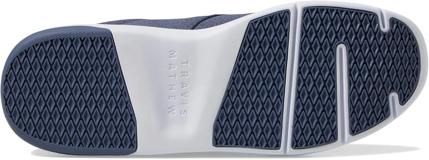 Мужские плетеные кроссовки TravisMathew The Daily 2.0, индиго — фото 3