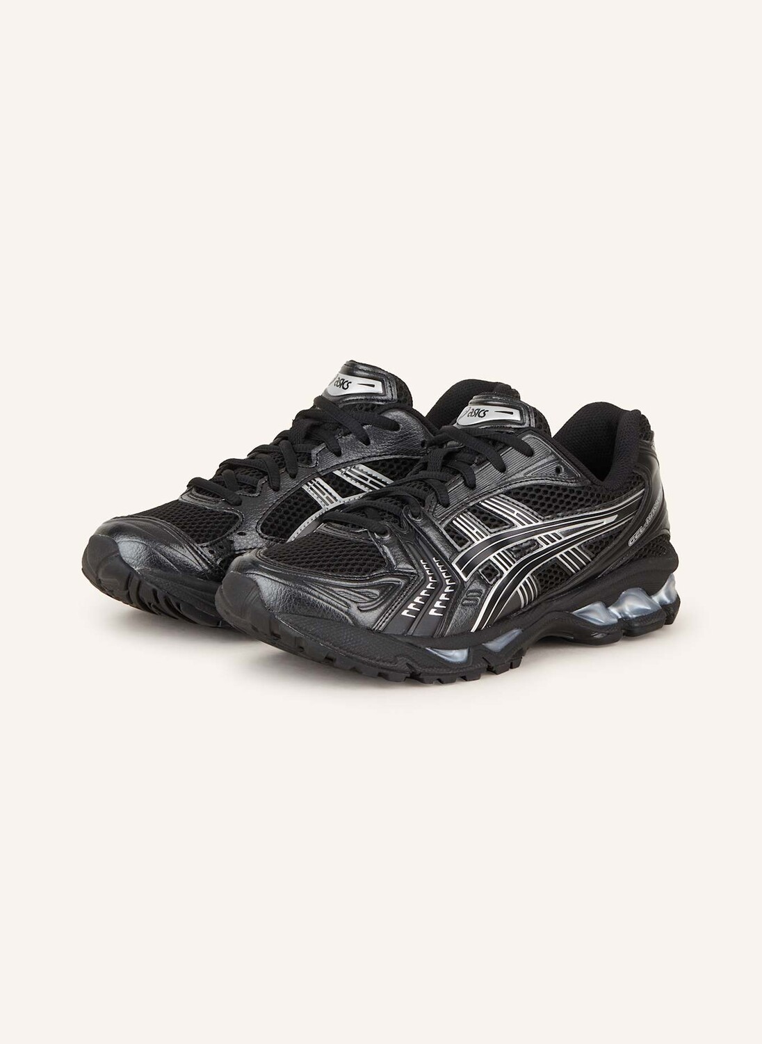 

Кроссовки gel-kayano 14 ASICS, черный/серебряный