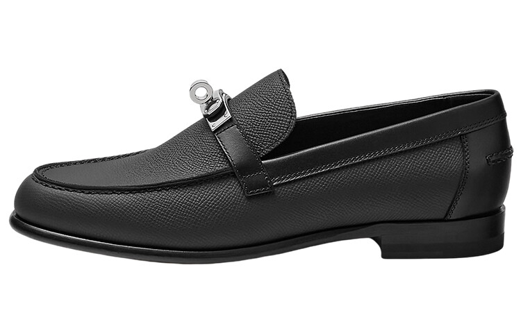 Женские мокасины Hermes Destin, черный