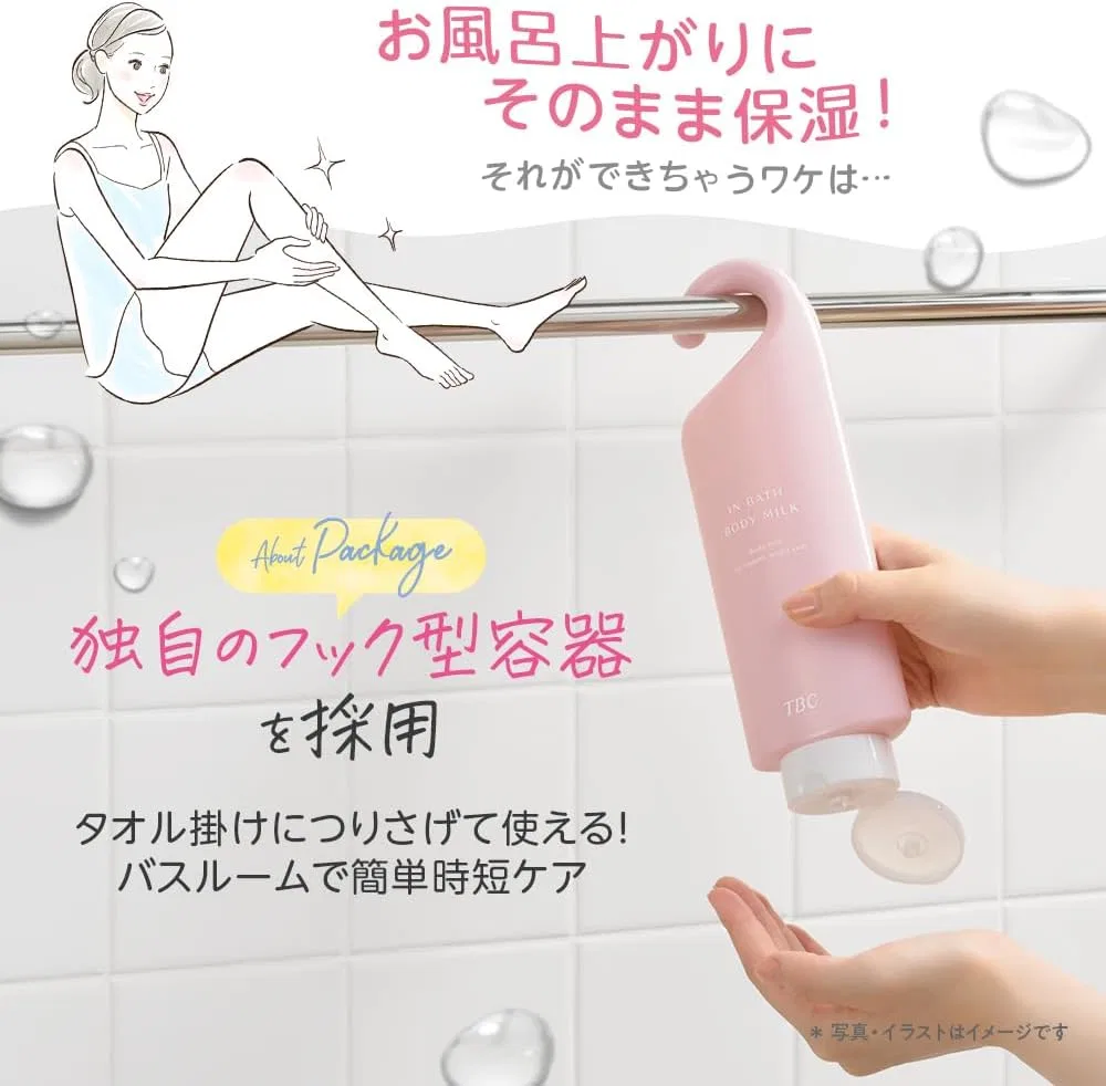 Молочко для тела TBC Medicated Bath Body Milk, 300 г, свежая роза — фото 3