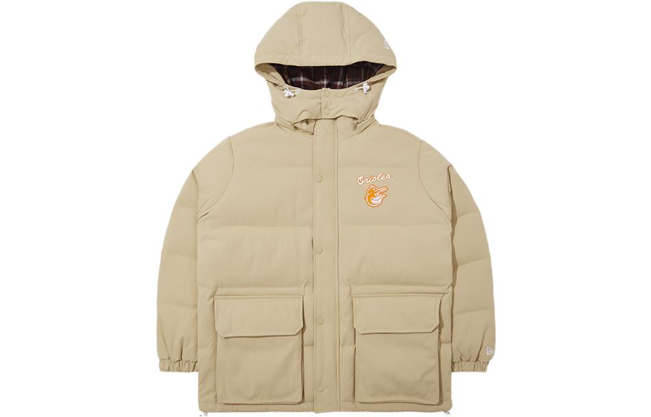 

New Era Унисекс пуховик цвета хаки, Khaki