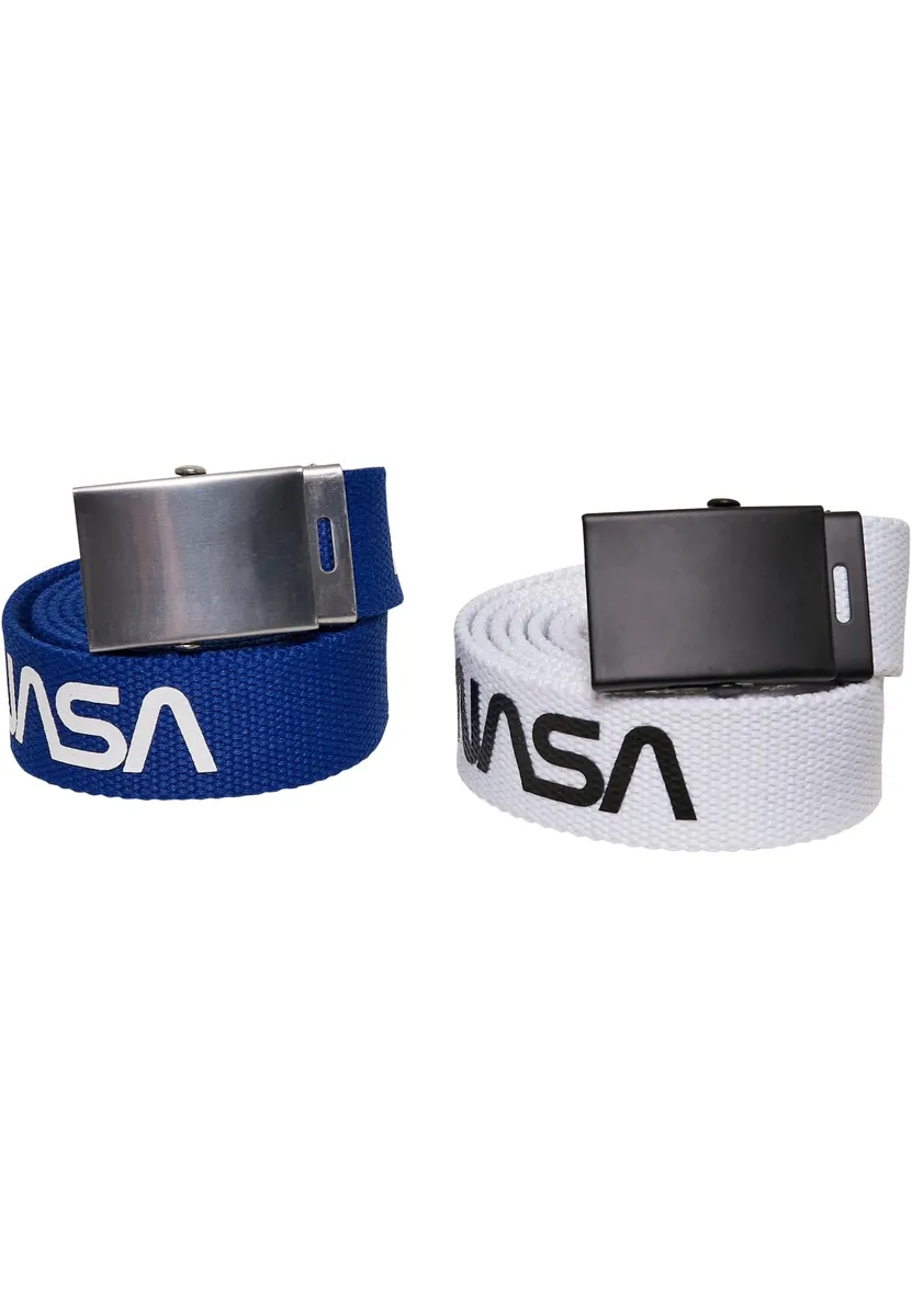 

Поясной ремень MisterTee "MisterTee Unisex NASA Belt 2-Pack Extra long", белый