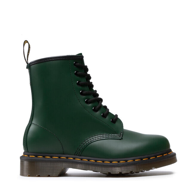Ботинки мужские Dr. Martens Smooth высокие кожаные, зеленый — фото 2