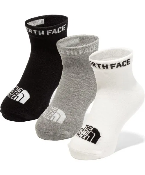 Носки детские 3 пары The North Face M/L белые