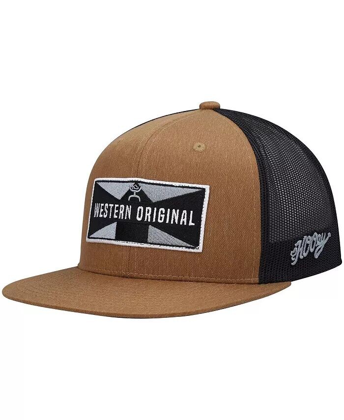 

Мужская светло-коричневая черная шляпа Holley Trucker Snapback Hooey, бежевый