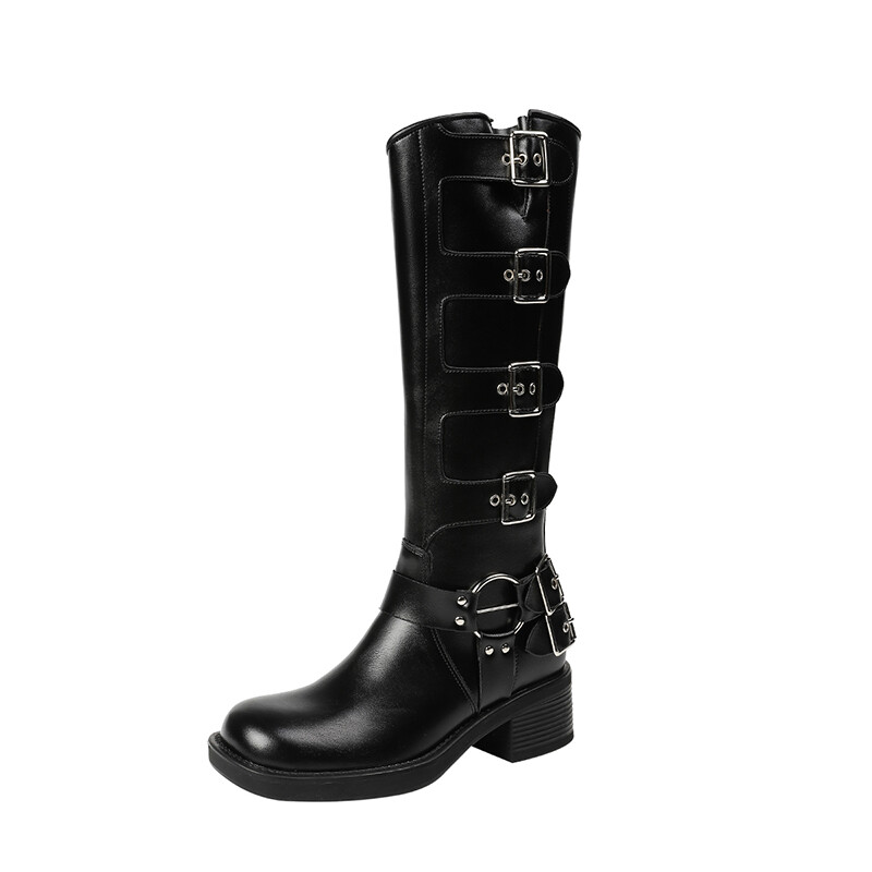 

Сапоги JIUXINGDAO Knee-high Boots Women's, черный