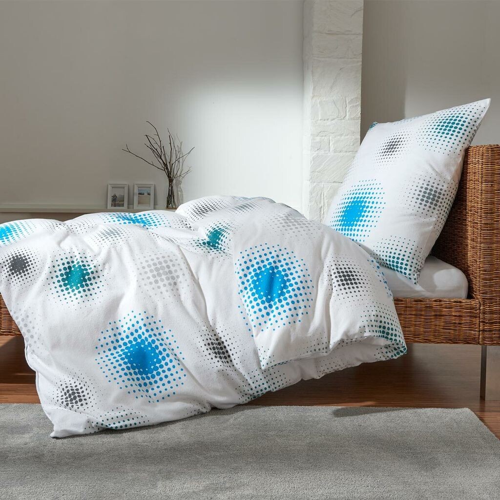 

Махровое постельное белье Dream Sleep Mariko jade 155х200 см + 80х80 см Traumschlaf