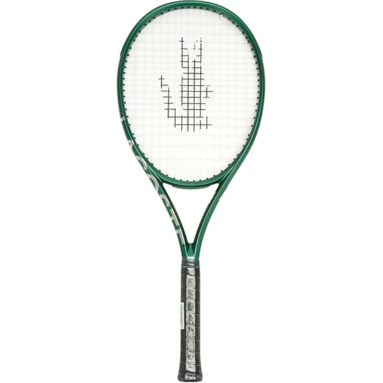 

Вес ракетки 300 г, размер головы 100 кв. дюймов, унисекс, карбоновая теннисная ракетка LACOSTE